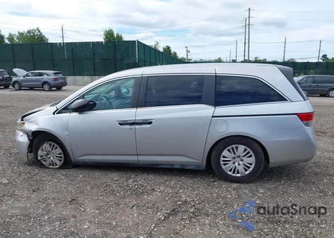 2014 Honda Odyssey Lx from USA, damaged, VIN 5FNRL5H20EB063125